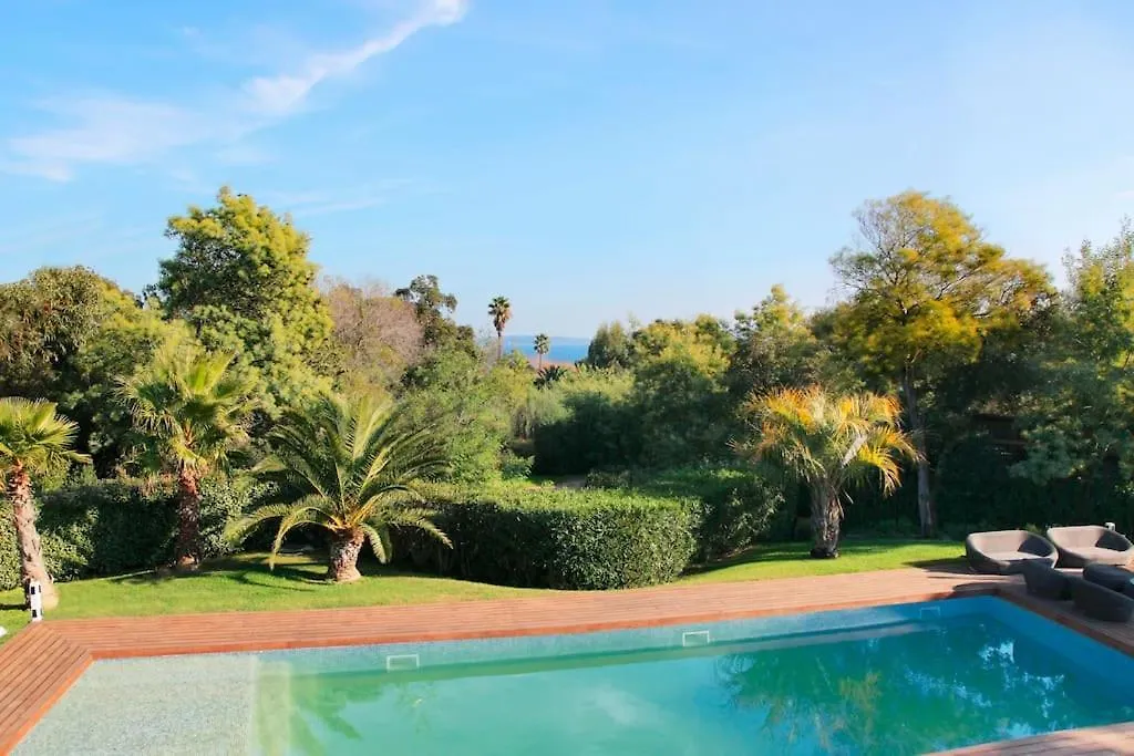 Luxueuse Villa Vue Mer Avec Piscine Golfe De St Tropez 14 Personnes Grimaud 0*,